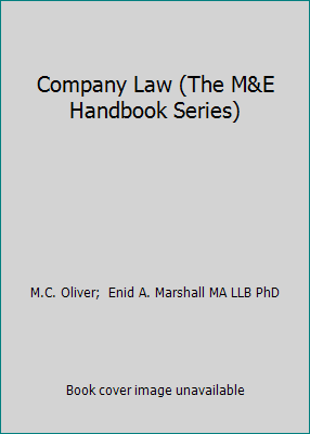Company Law (The M&E Handbook Series) 0712107975 Book Cover