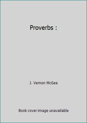 Proverbs : 0785208089 Book Cover