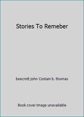 Stories To Remeber B000JDDTSS Book Cover
