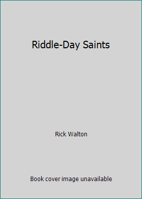 Riddle-Day Saints 0875798217 Book Cover