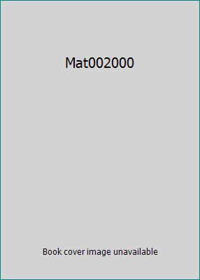 Mat002000 0030923409 Book Cover