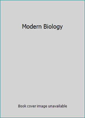 Modern Biology 0030748836 Book Cover