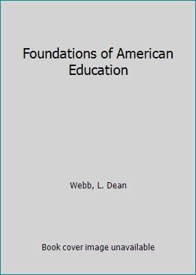 Foundations of American Education 0675212049 Book Cover
