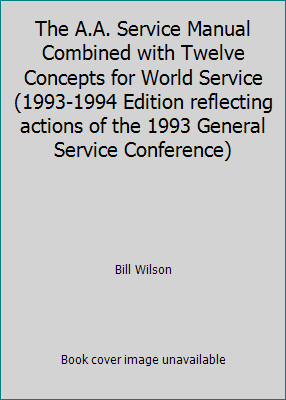 The A.A. Service Manual Combined with Twelve Co... B000LK75S4 Book Cover