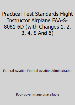 Practical Test Standards Flight Instructor Airp... 1691255300 Book Cover