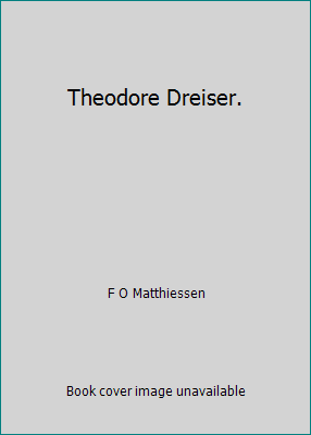 Theodore Dreiser. B007T2V6IW Book Cover