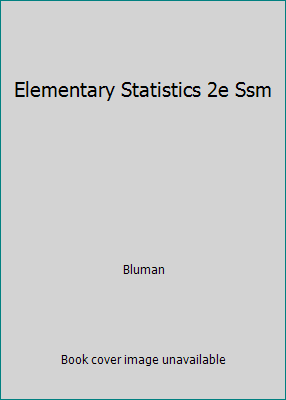 Elementary Statistics 2e Ssm 0697171671 Book Cover