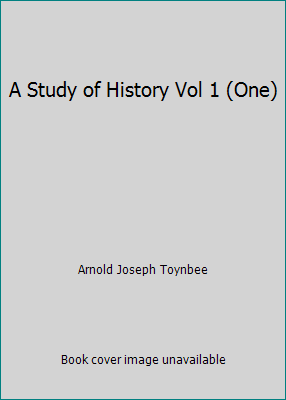 A Study of History Vol 1 (One) B001JKIYDK Book Cover