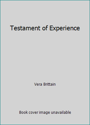 Testament of Experience B000XMG01I Book Cover