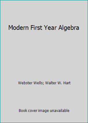 Modern First Year Algebra B000GQMZX8 Book Cover