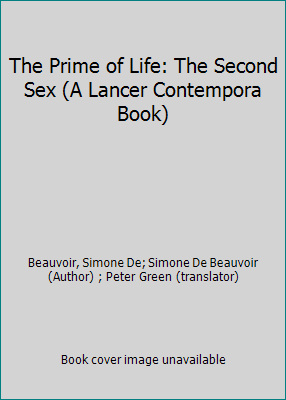 The Prime of Life: The Second Sex (A Lancer Con... B00OSDTVQ4 Book Cover