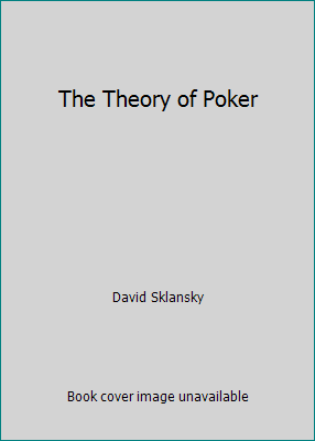 The Theory of Poker 013961060X Book Cover