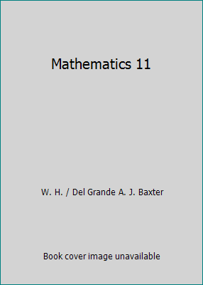 Mathematics 11 B000VUP9B4 Book Cover
