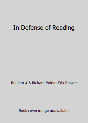 In Defense of Reading B0028SYPYO Book Cover