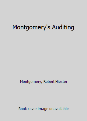 Montgomery's Auditing B0006CJCRY Book Cover