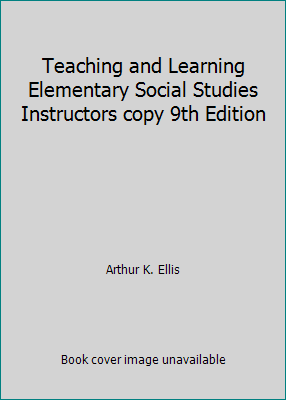 Teaching and Learning Elementary Social Studies... 0137039530 Book Cover