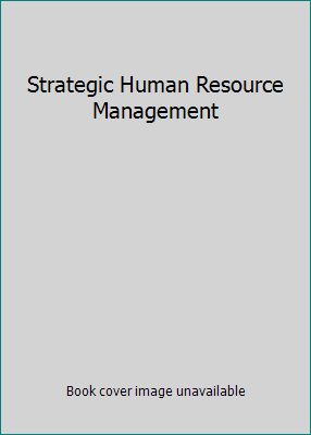 Strategic Human Resource Management 0170091031 Book Cover