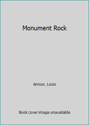 Monument Rock [Large Print] 078621645X Book Cover