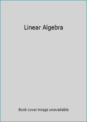 Linear Algebra 0131202669 Book Cover