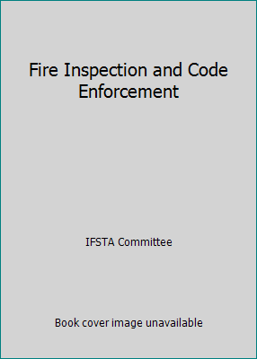 Fire Inspection and Code Enforcement 0879390727 Book Cover