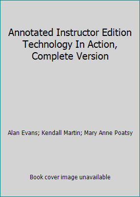 Annotated Instructor Edition Technology In Acti... 0135096707 Book Cover