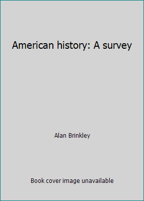 American history: A survey 0394330439 Book Cover