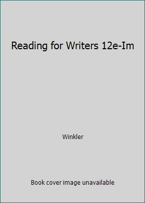 Reading for Writers 12e-Im 1413016308 Book Cover