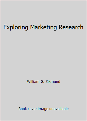 Exploring Marketing Research 1439078165 Book Cover