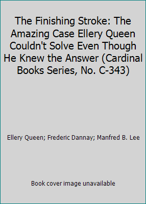 The Finishing Stroke: The Amazing Case Ellery Q... B001PKKBOO Book Cover