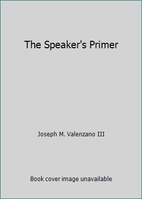 The Speaker's Primer 1680365258 Book Cover