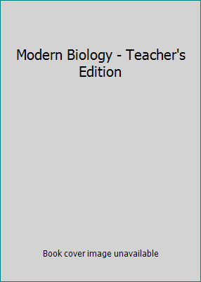 Modern Biology - Teacher's Edition 0030735424 Book Cover
