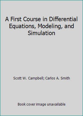 A First Course in Differential Equations, Model... B01LVTXMBY Book Cover