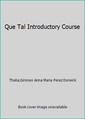 Que Tal Introductory Course 0070179565 Book Cover