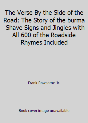 The Verse By the Side of the Road: The Story of... B014HTC06Q Book Cover