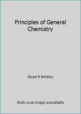 Principles of General Chemistry B001P4T72W Book Cover