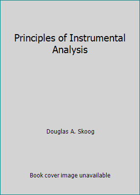 Principles of Instrumental Analysis 0495111317 Book Cover