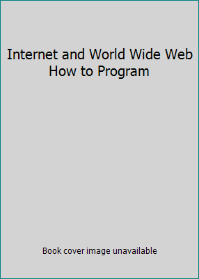 Internet and World Wide Web How to Program 0131246828 Book Cover