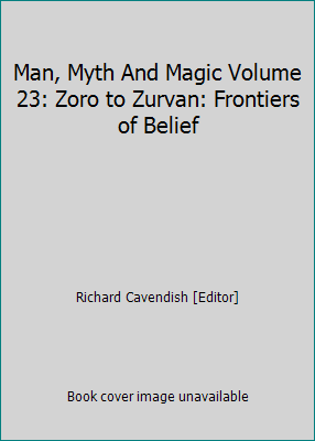 Man, Myth And Magic Volume 23: Zoro to Zurvan: ... B0030ZEEJ0 Book Cover