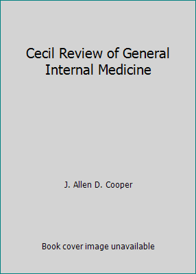 Cecil Review of General Internal Medicine 0721633595 Book Cover