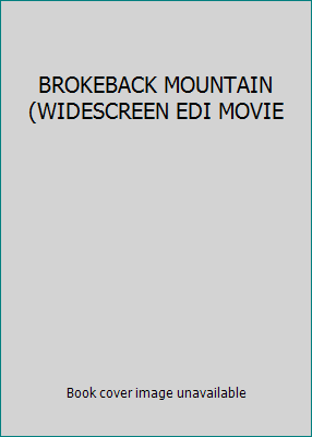 BROKEBACK MOUNTAIN (WIDESCREEN EDI MOVIE B00A2J5DSI Book Cover