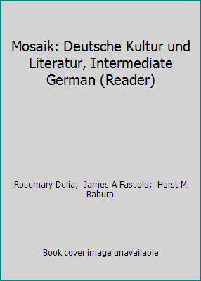 Mosaik: Deutsche Kultur und Literatur, Intermed... 0070039631 Book Cover