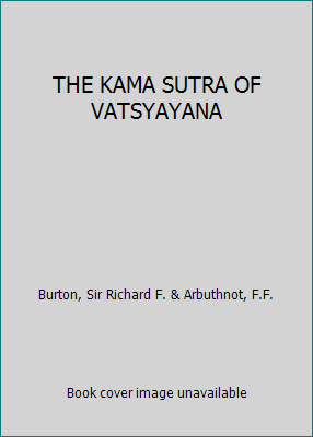 THE KAMA SUTRA OF VATSYAYANA B004676P84 Book Cover