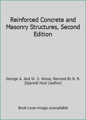 Reinforced Concrete and Masonry Structures, Sec... B0019CAIB4 Book Cover
