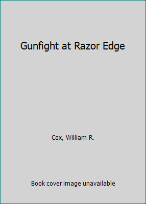 Gunfight at Razor Edge [Large Print] 0753159473 Book Cover