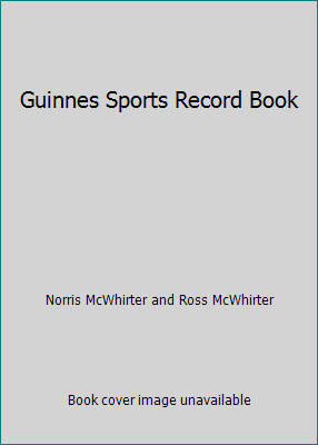 Guinnes Sports Record Book B000O4L7ZO Book Cover