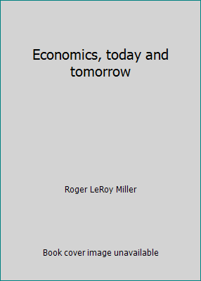 Economics, today and tomorrow 0063854694 Book Cover