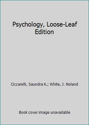 Psychology, Loose-Leaf Edition 0135182611 Book Cover