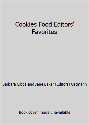 Cookies Food Editors' Favorites B001AHM6CC Book Cover