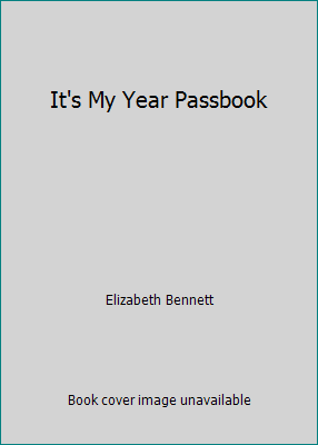 It's My Year Passbook 0545221129 Book Cover