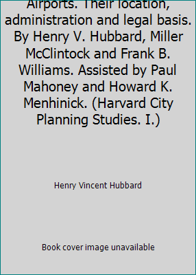 Airports. Their location, administration and le... B003U3S4VQ Book Cover
